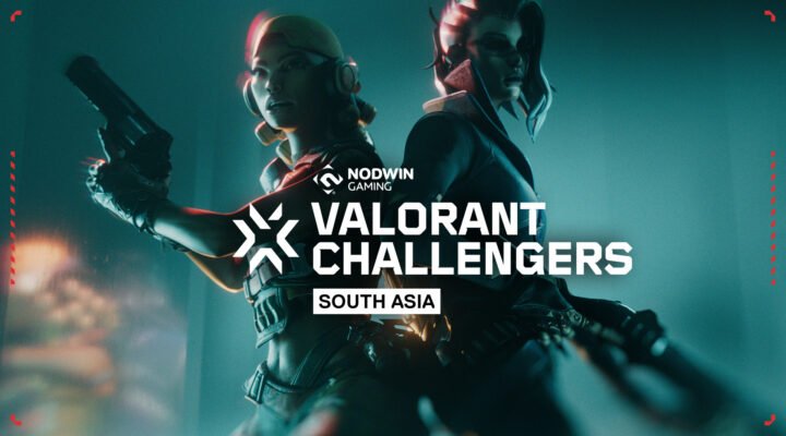 VALORANT Challengers South Asia 2026 official promotional banner by NODWIN Gaming