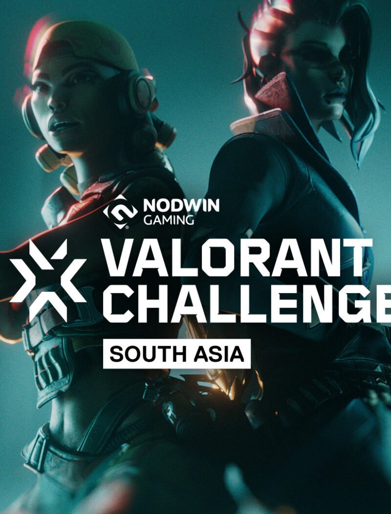 VALORANT Challengers South Asia 2026 official promotional banner by NODWIN Gaming