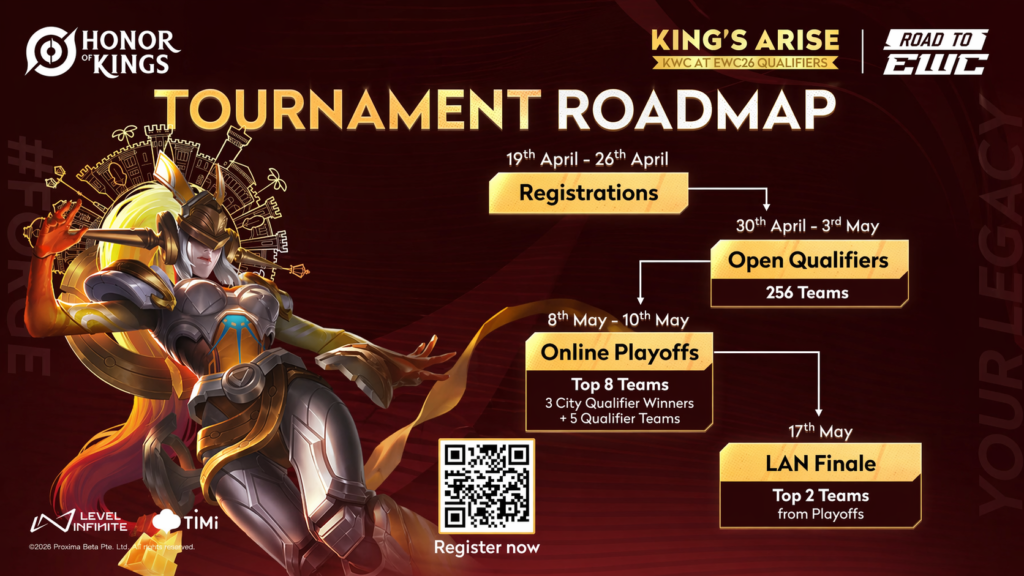 Honor of Kings KWC - The Road to Riyadh: King’s Arise India Qualifier