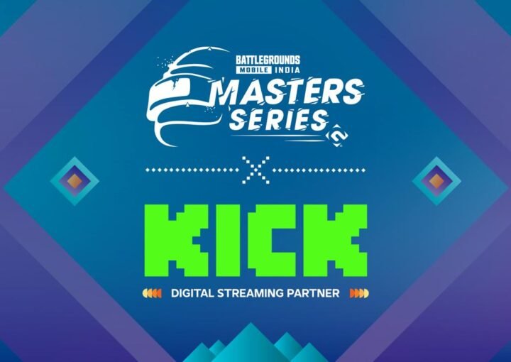 Official promotional banner for BGMS Season 5 showing the KICK and NODWIN Gaming logos alongside the August 10 to September 6 tournament dates.